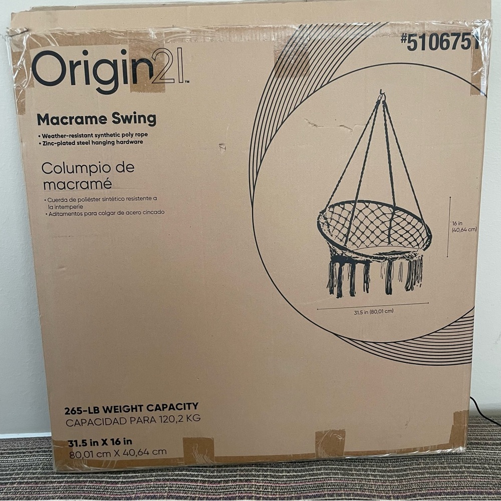 Origin21 Macrame Swing